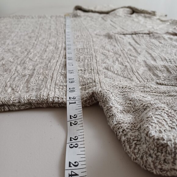 Tradition Heather Beige Textured Knit Vintage Sweater - Picture 9 of 16